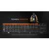 Tabuľka technických parametrov Acebeam UC25 s výkonmi pre Turbo High Med Low režimy a runtime