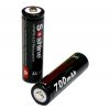 SOSHINE - AA/14500, LiFePo4, 700 mAh, Button Top, bez ochrany