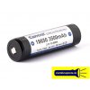 KeepPower 18650 (Li-ion) 3500 mAh, button top , s ochranou 10A
