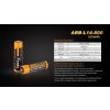 Fenix -  Akumulátor FENIX ARB-L14-800 - 14500, 800 mAh 3.6V, Button Top, s ochranou