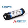 KEEPPOWER P1830R 18650, 3000 mAh, Button Top, s ochranou, 15A