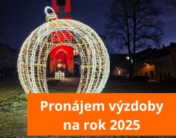 Pronájem vánoční výzdoby