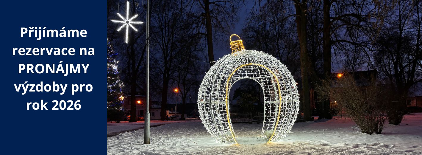 Pronájem vánoční výzdoby