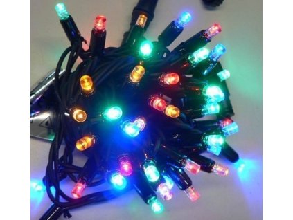 LED světelný řetěz HIGH-PROFI 40 LED/5m prodloužitelný multicolor