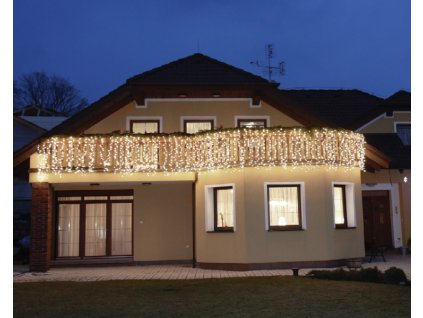 Světelný závěs MAXILEB-LED 2x1,5m - studená bílá