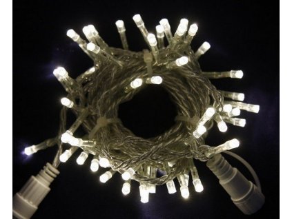 LED řetěz profesionální stále-svítící 40 LED/5m denní bílá  #