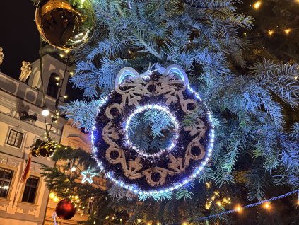 Svítící perníček - kolečko