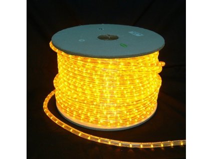 Venkovní profesionální světelný kabel LED, 36LED/1m žlutá