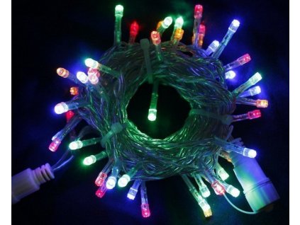 LED řetěz profesionální stále-svítící 40 LED/5m multicolor   #