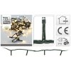Vánoční LED řetěz stále-svítící 720 LED/54m venkovní/vnitřní, teplá bílá