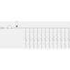 Světelné závěsy 2x3m, 240LED s ovladačem - studená bílá