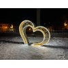3D Svítící srdce 2m