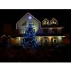 LED světelný řetěz HIGH-PROFI 35 LED studená bílá +5 LED FLASH efekt - 5m
