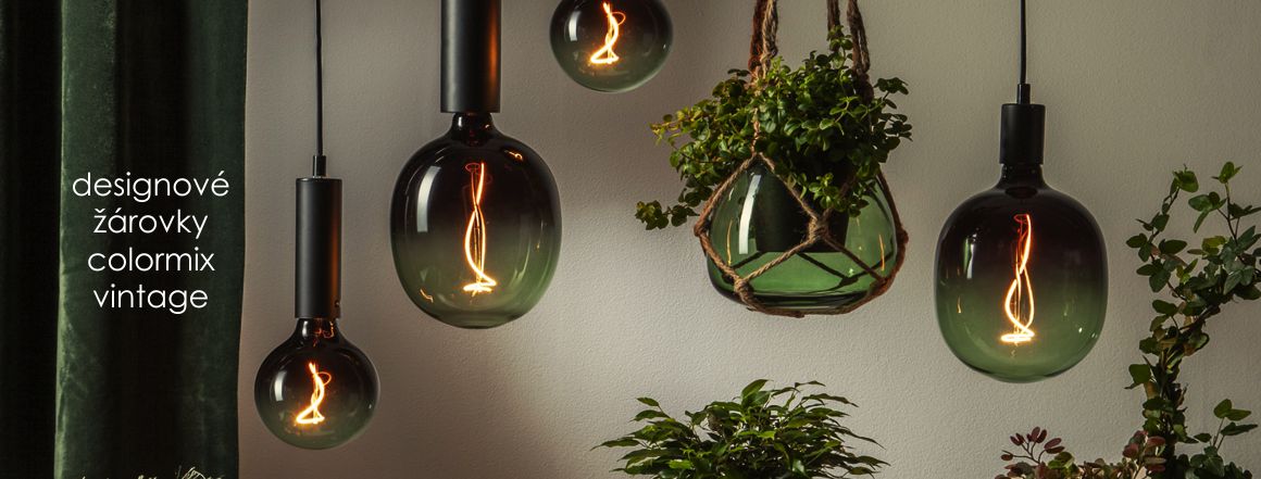 Designové žárovky colormix E27