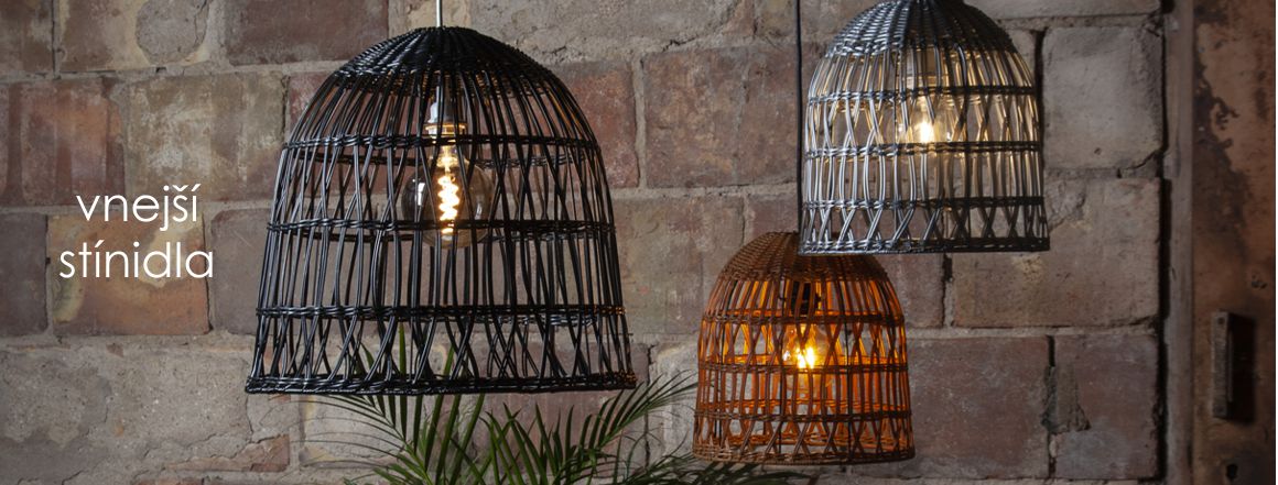 Vnejší stínidla na terasu