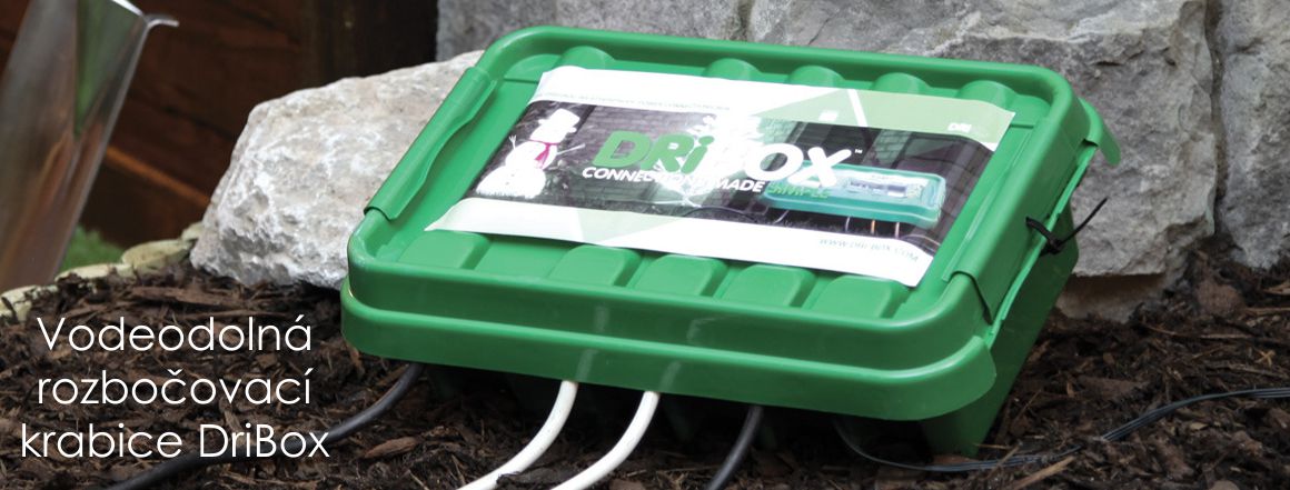 Dribox - vodeodolná rozbočovací krabice