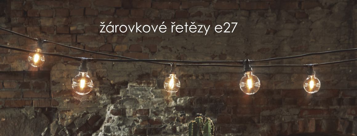 Žárovkové řetězy