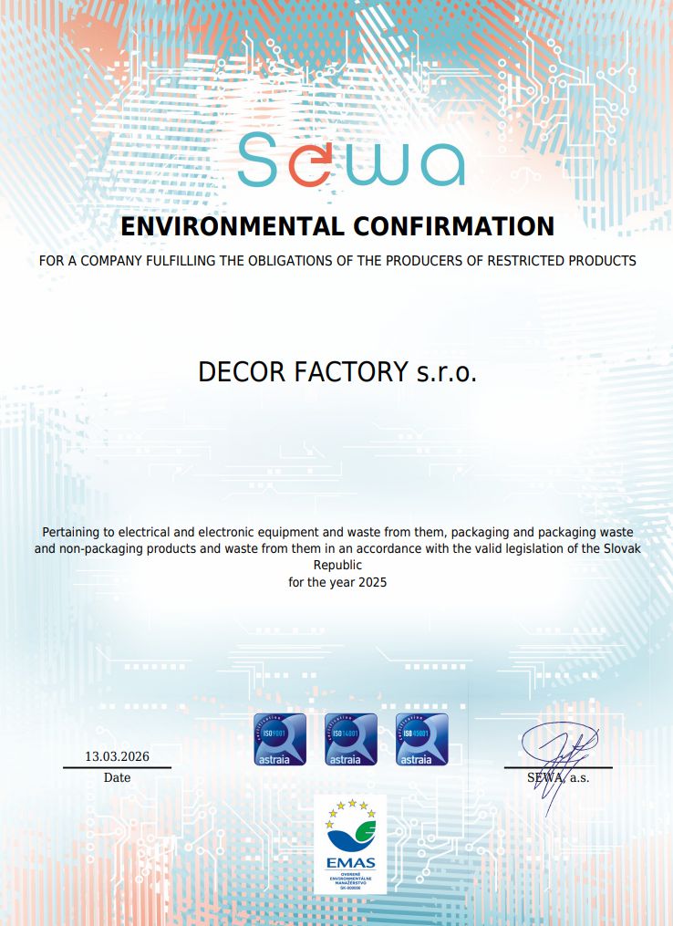 Enviromental-confirmation