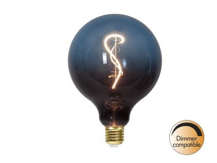 dizajnova led ziarovka color mix e27 filament 1800k 60lm 4w 366 55