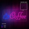 led neon napis coffee kava 42x22cm d