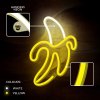 led neon silueta banana 20x28cm c