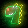 led neon silueta dino 28x33cm b