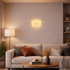 led neonova dekoracia crown
