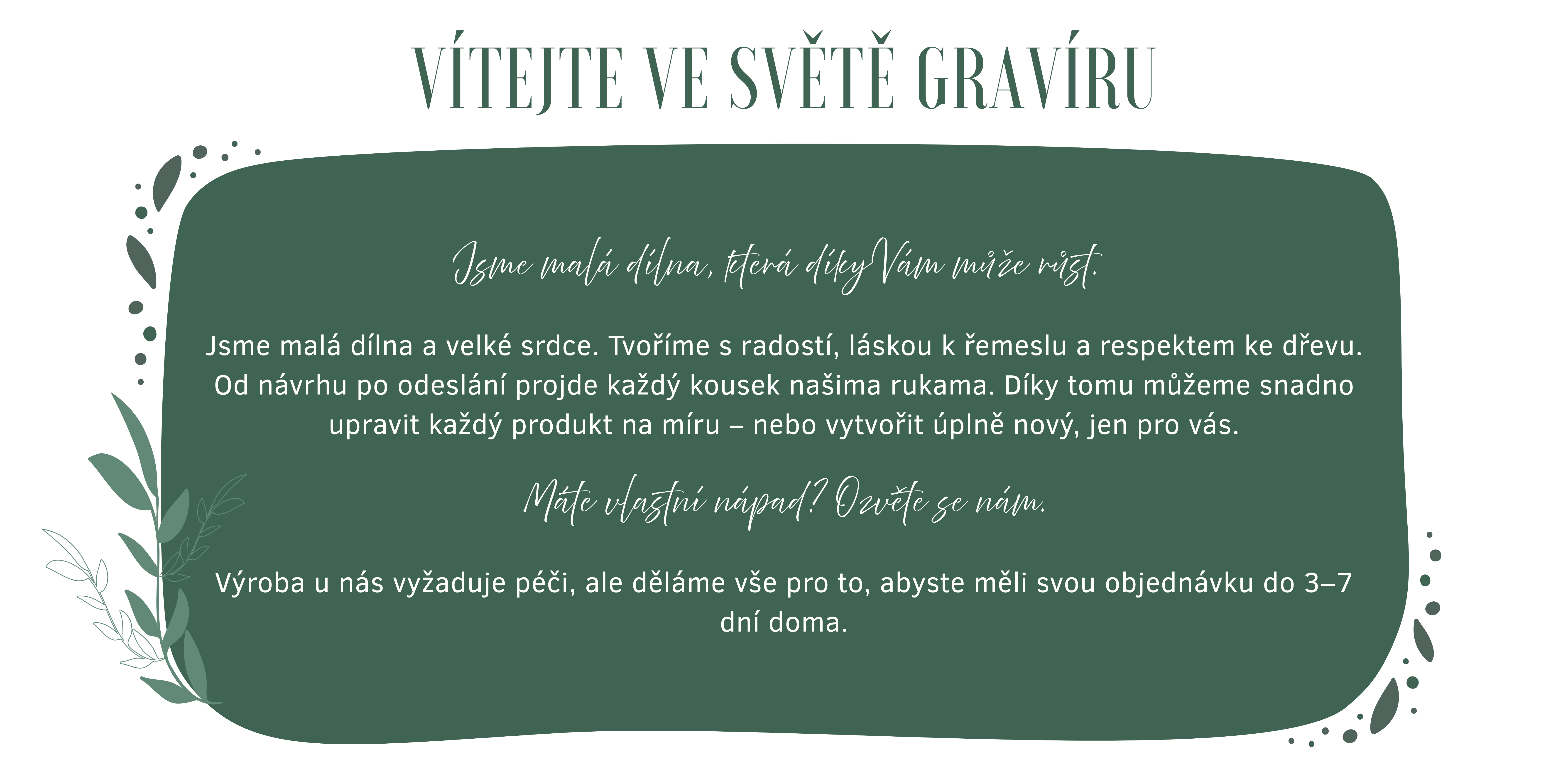 vítejte