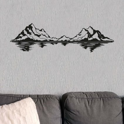 Dřevěný obraz - HORY PANORAMA