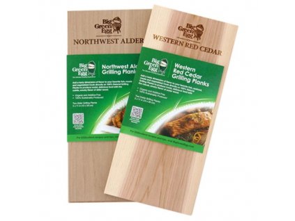 501 big green egg drevena grilovaci prkenka cedr 2 ks