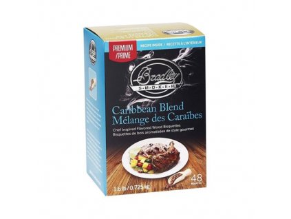 1320 bradley brikety pro udirny premium caribbean blend 48 ks
