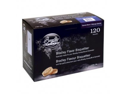 1413 bradley brikety pro udirny special blend 120 ks