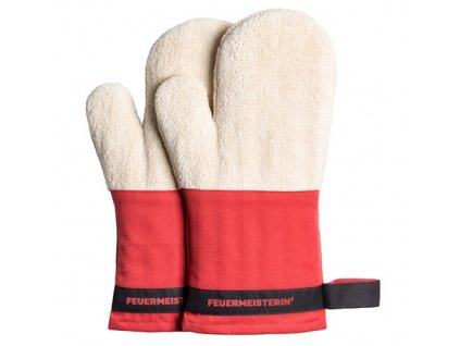 5034 feuermeister kuchynske rukavice premium cervene par