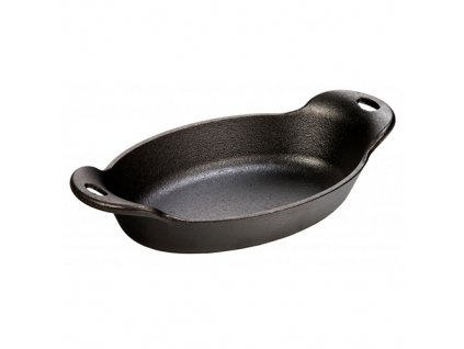 7038 lodge litinova ovalna servirovaci miska 0 5 l