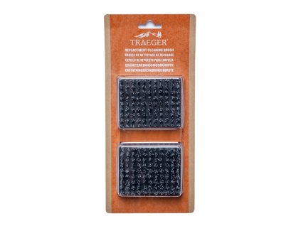 1 Replacement BBQ Cleaning Brush Head (2 Pack)