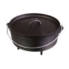3717 camp chef univerzalni litinovy hrnec classic dutch oven 35 cm s poklici