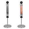 Thermowell Karbonový infrazářič IQ-STAR vertical 2500 W SILVER