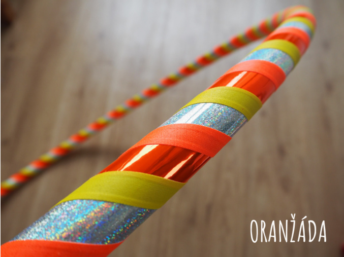 oranžáda fitness hula hoop