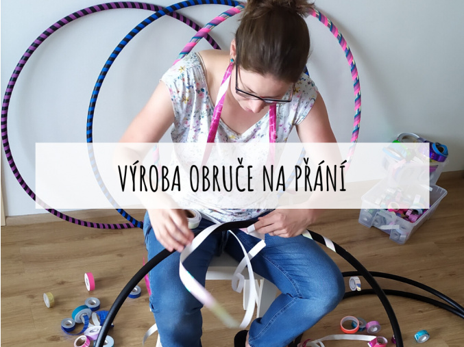 obruc hula hoop barvy na prani