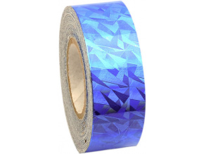 CRACKLE Metallic Blue Adhesive Tape. imagelarge