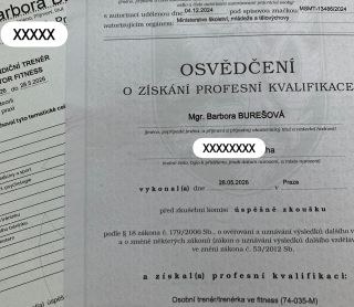 ✨Pořád tomu nemůžu uvěřit, ale po několika měsících jsem absolvovala kurz kondičního trenéra a úspěšně složila zkoušku z...
