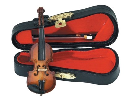 12663 miniaturny nastroj housle