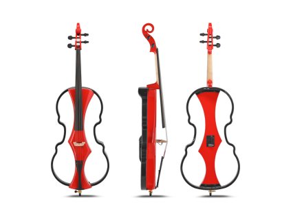 E-Cello Novita 3.0  Červená farba - vysoký lesk
