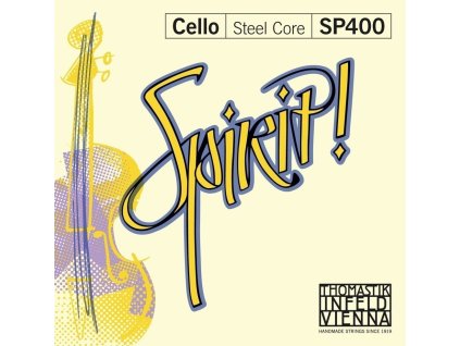Struny pre Cello Thomastik Spirit!  pre 4/4 cello SP400