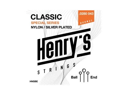 Struny pre klasickú gitaru Henry`s Strings HNSBE  struny pre klasickú gitaru