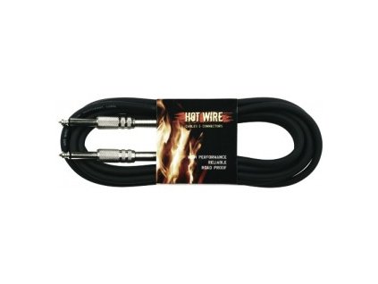Kábel gitarový- HOT WIRE 6m čierny