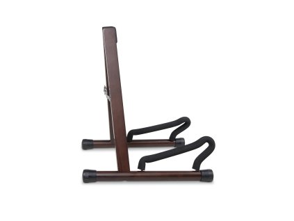 Stojan na gitaru drevený  Prírodné drevo v tmavej farbe