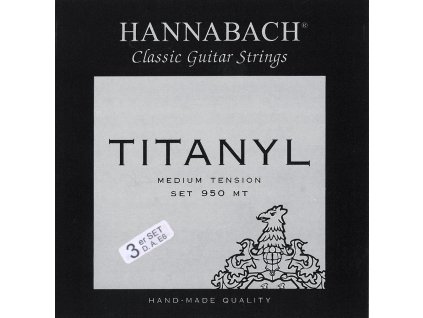 Struny pre Klasickú gitaru Serie 950 Medium tension Titanyl