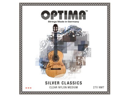 Struny pre Klasickú gitaru SILVER CLASSICS