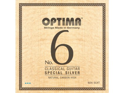 Struny pre Klasickú gitaru č. 6 Special Silver